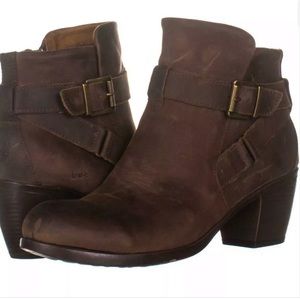 Brown ankle boots B.O.C. SHEA  sz 10